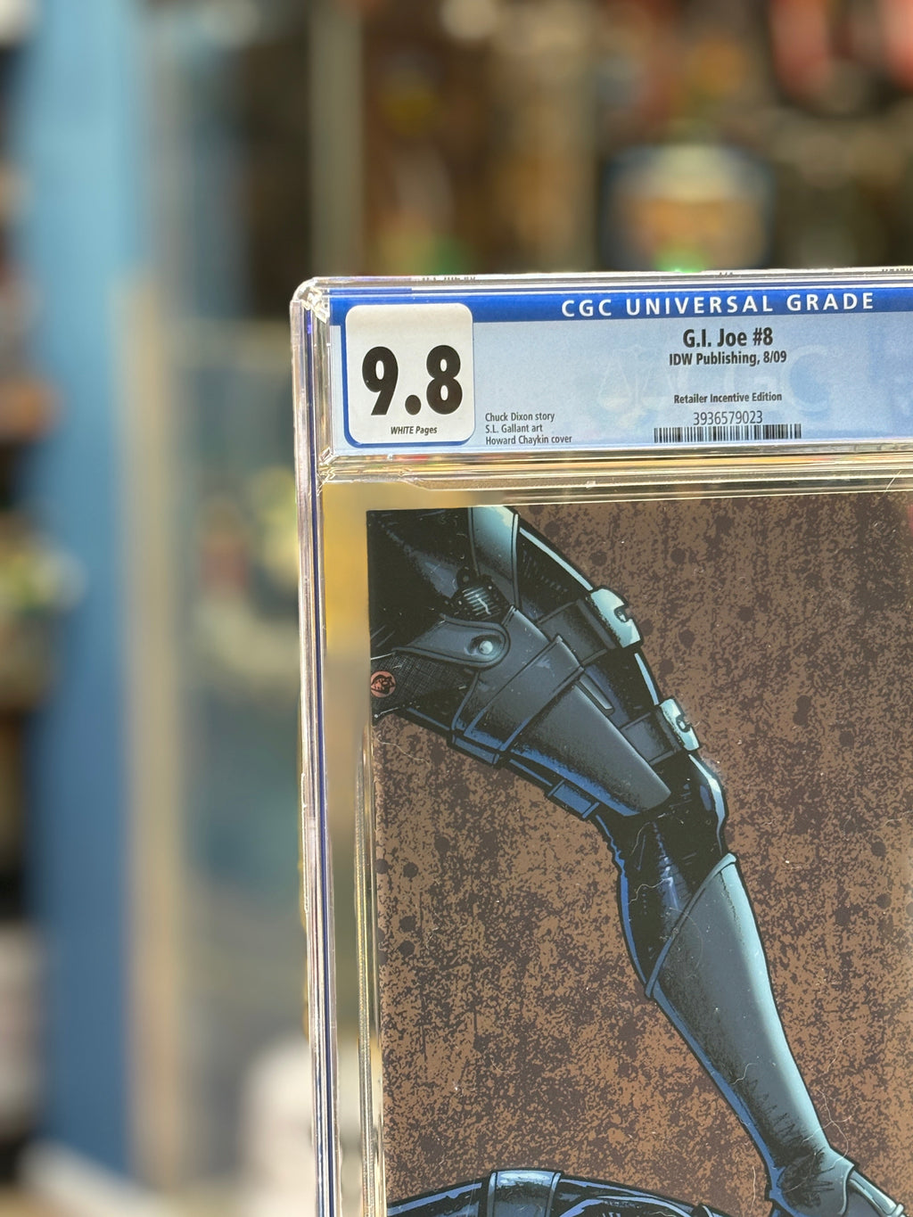 G.I Joe #8 (IDW Publishing, CGC Graded 9.8 WHITE) product image 2, provided for visual reference and product detail review