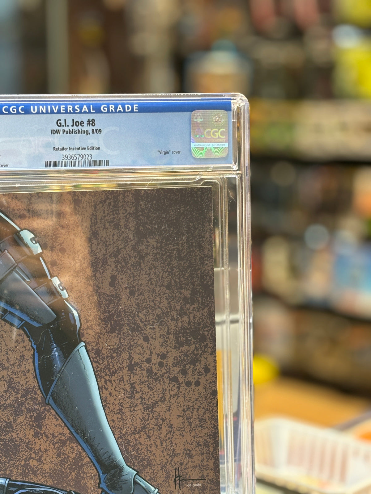 G.I Joe #8 (IDW Publishing, CGC Graded 9.8 WHITE) product image 3, provided for visual reference and product detail review