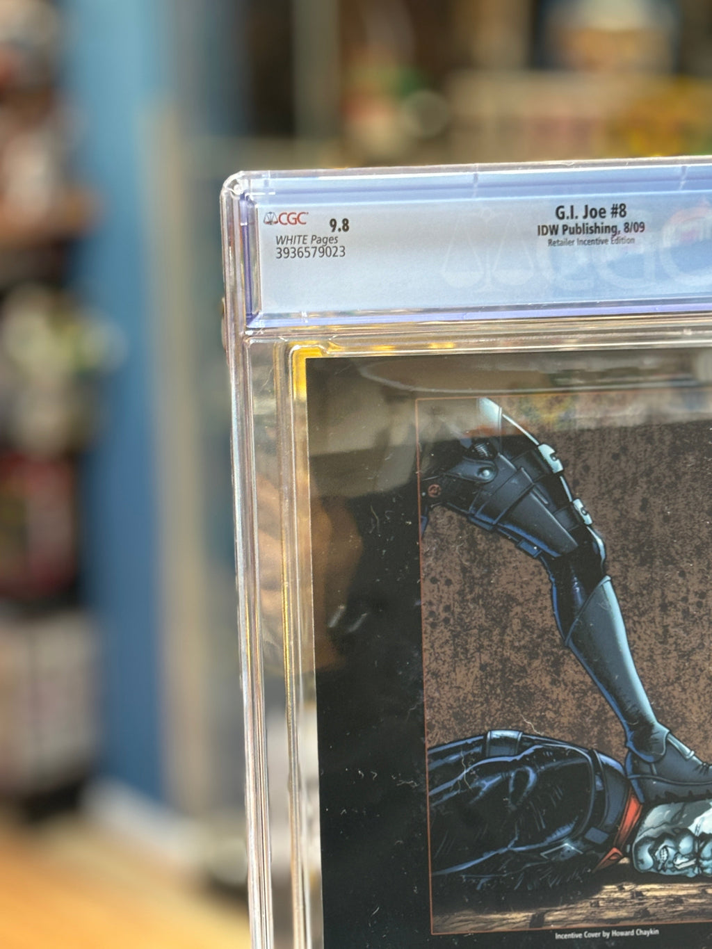 G.I Joe #8 (IDW Publishing, CGC Graded 9.8 WHITE) product image 7, provided for visual reference and product detail review