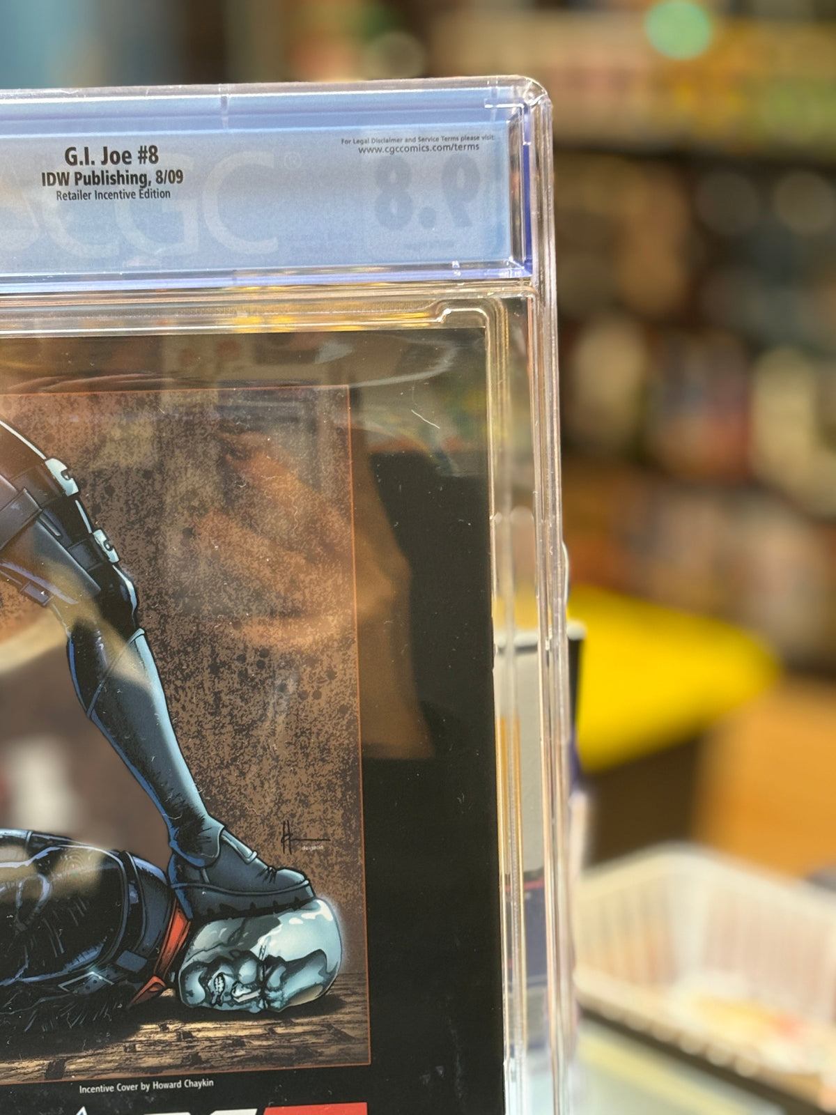 G.I Joe #8 (IDW Publishing, CGC Graded 9.8 WHITE) product image 8, provided for visual reference and product detail review