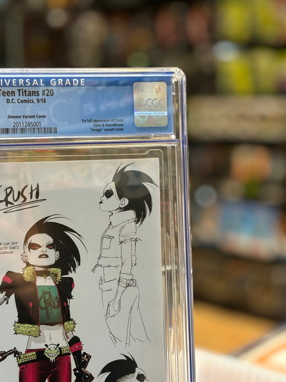 Teen Titans #20 (DC Comics, CGC Graded 9.8 WHITE) product image 3, provided for visual reference and product detail review