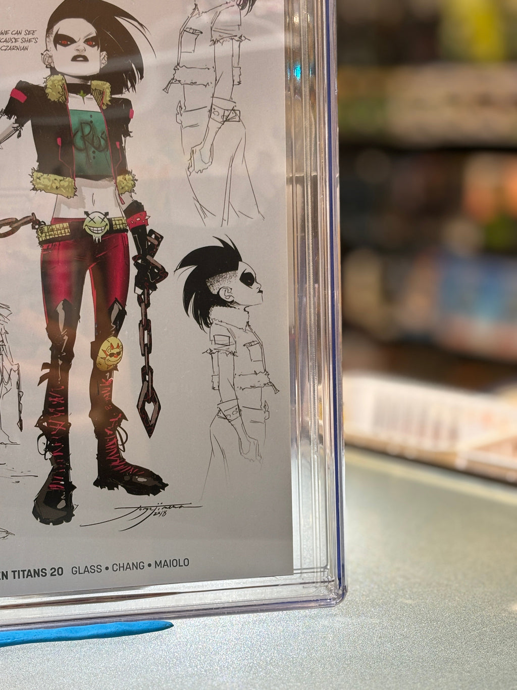 Teen Titans #20 (DC Comics, CGC Graded 9.8 WHITE) product image 5, provided for visual reference and product detail review