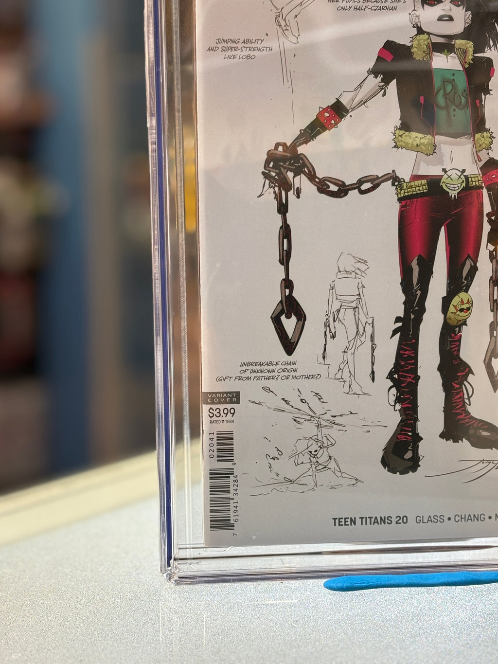 Teen Titans #20 (DC Comics, CGC Graded 9.8 WHITE) product image 4, provided for visual reference and product detail review