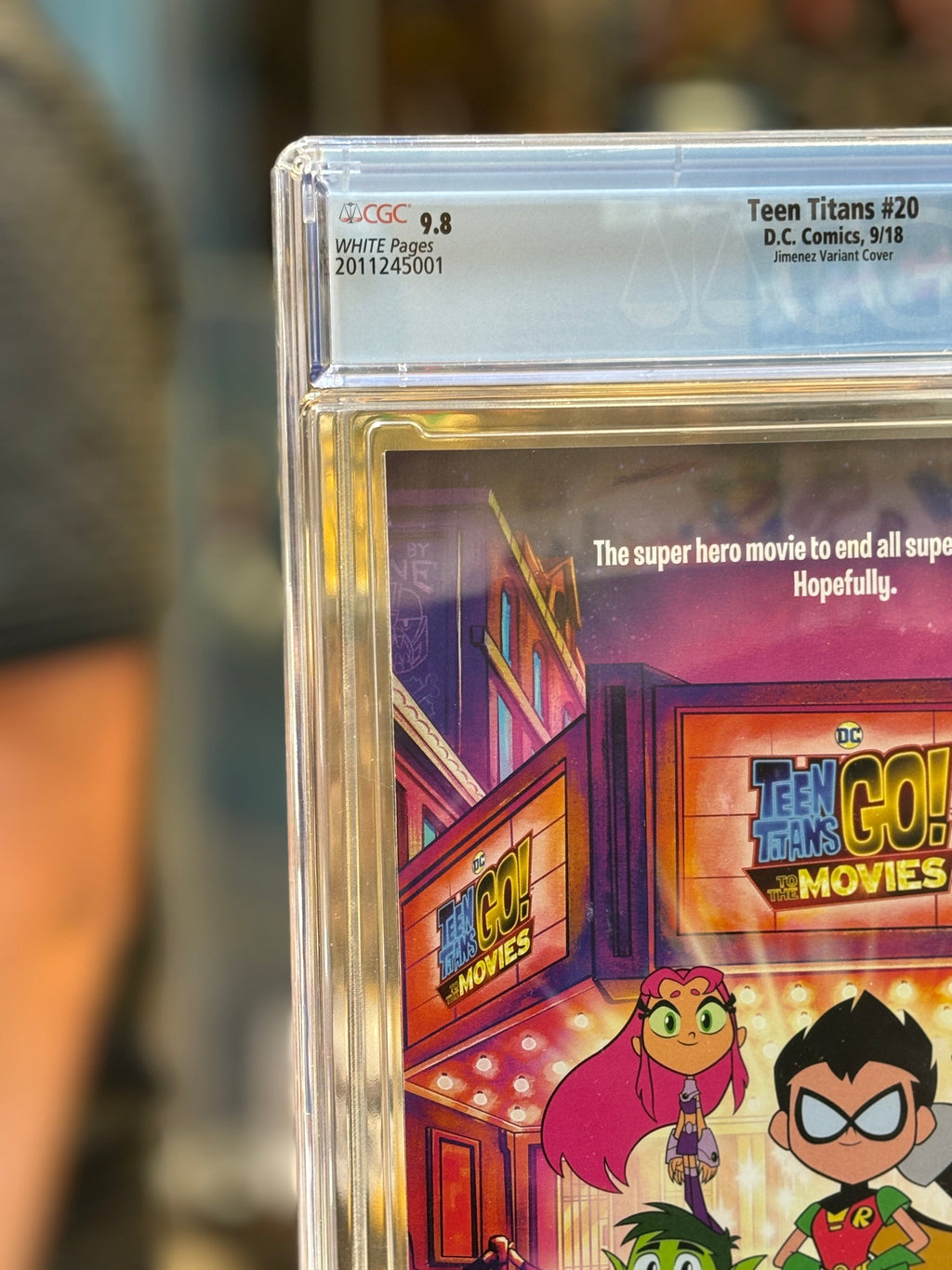 Teen Titans #20 (DC Comics, CGC Graded 9.8 WHITE) product image 7, provided for visual reference and product detail review