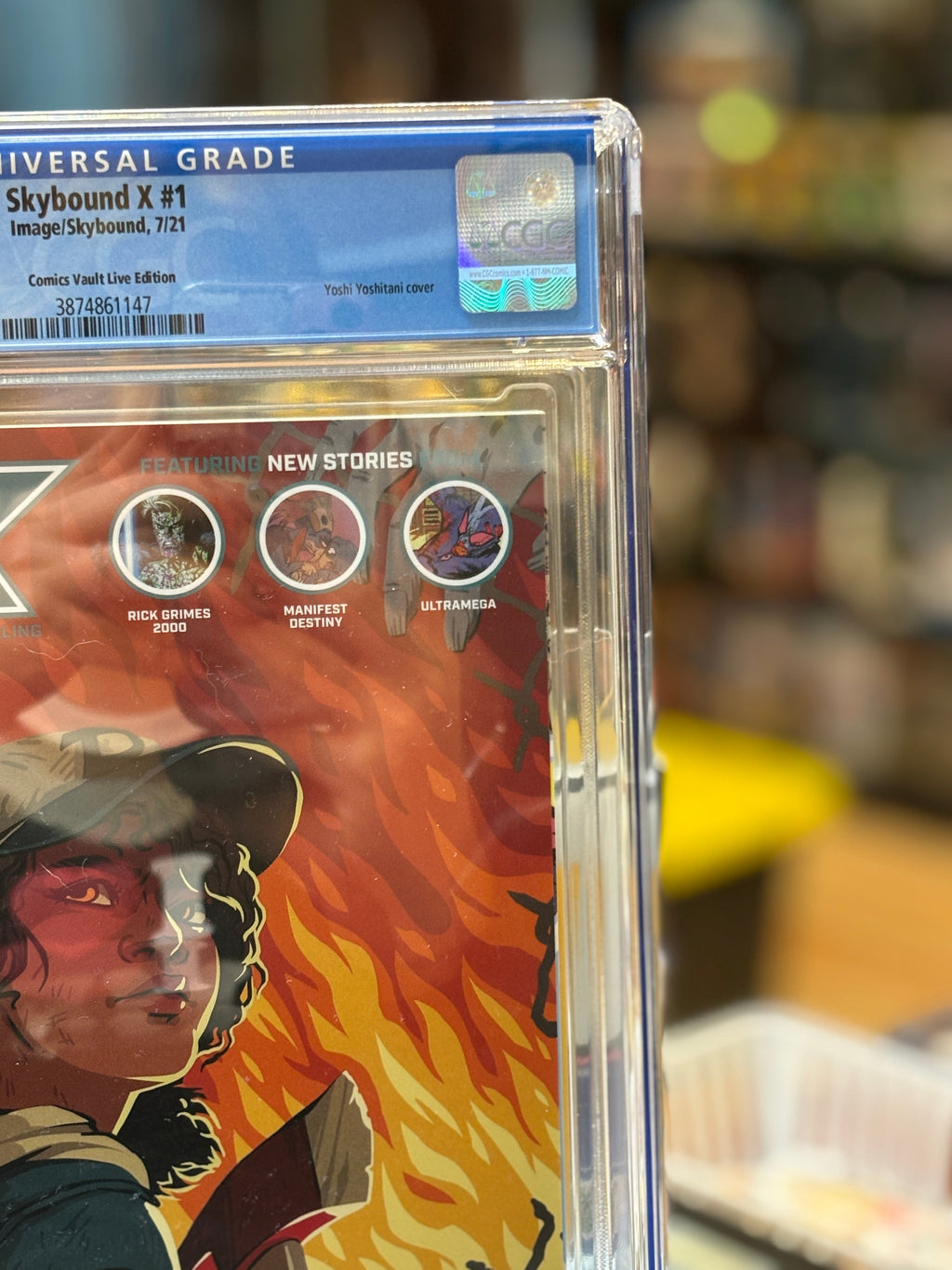 Skybound X #1 (Image/Skybound, CGC Graded 9.8 WHITE) product image 3, provided for visual reference and product detail review