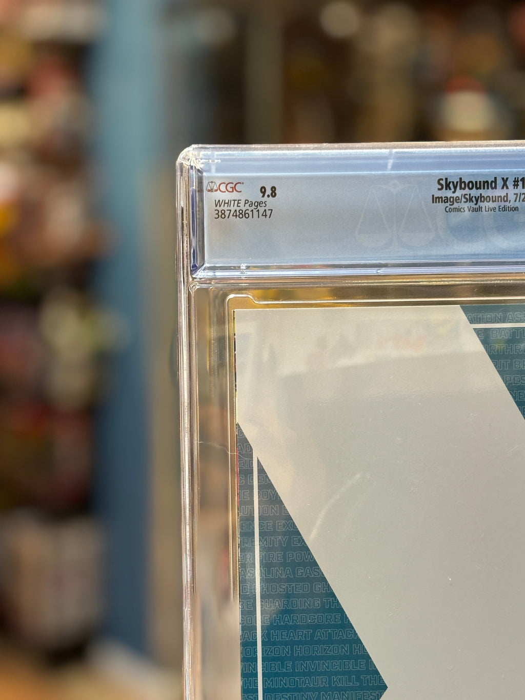 Skybound X #1 (Image/Skybound, CGC Graded 9.8 WHITE) product image 7, provided for visual reference and product detail review