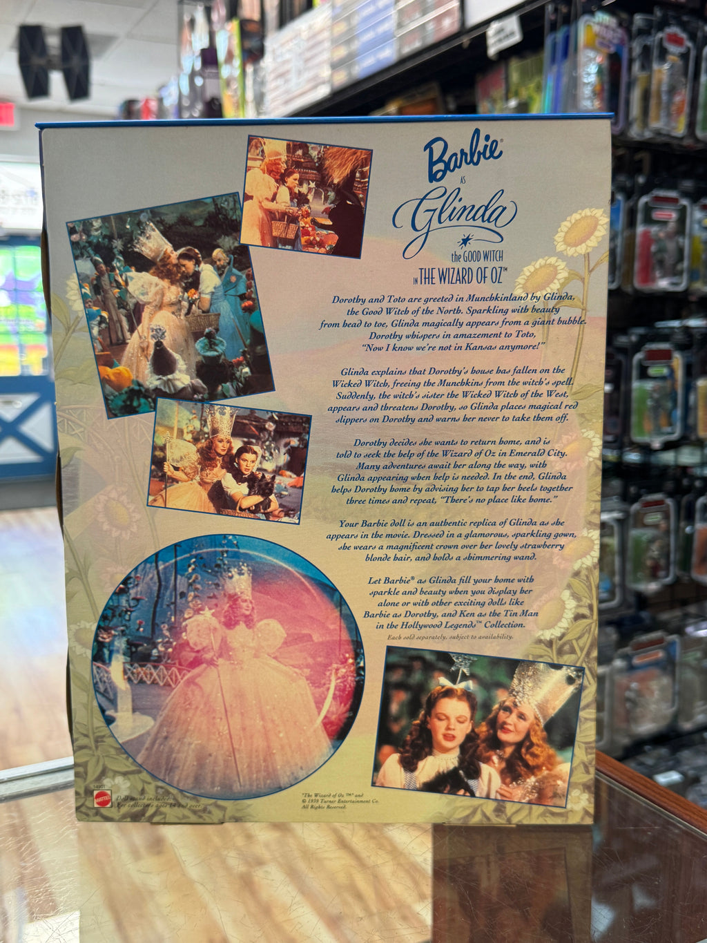 Barbie as Glinda Wizard of OZ 14901 (Barbie, Mattel) Sealed product image 6, provided for visual reference and product