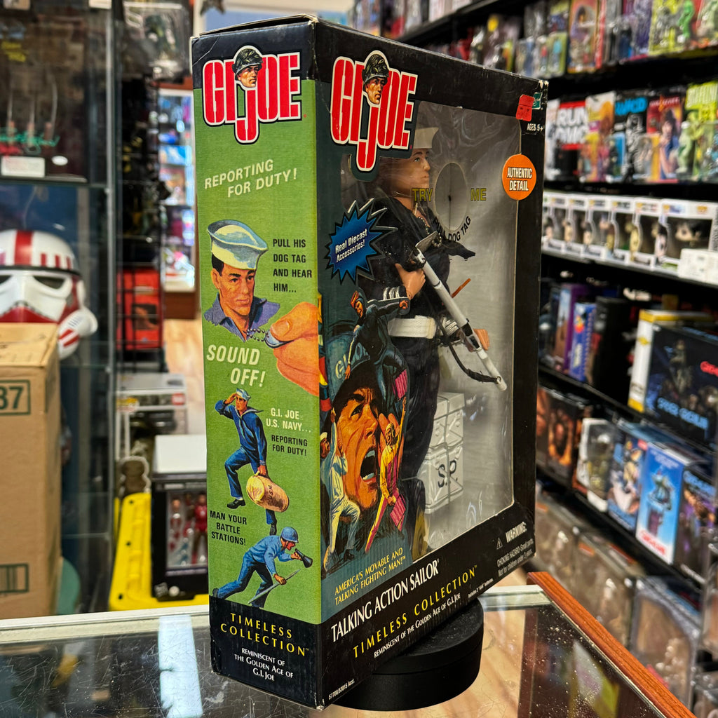 Talking Action Sailor 6837 (Vintage GI Joe, Hasbro) SEALED product image 2, provided for visual reference and product detail