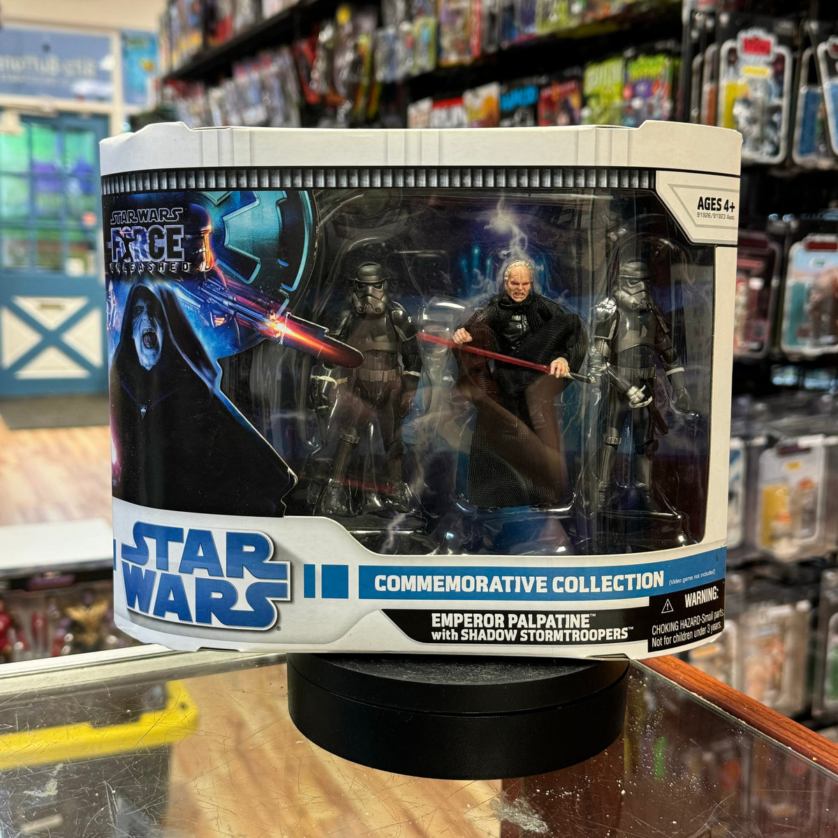 Emperor Palpatine With Shadow Stormtroopers 6838 (Star Wars Force Unleashed, Hasbro) SEALED product image 1, provided for