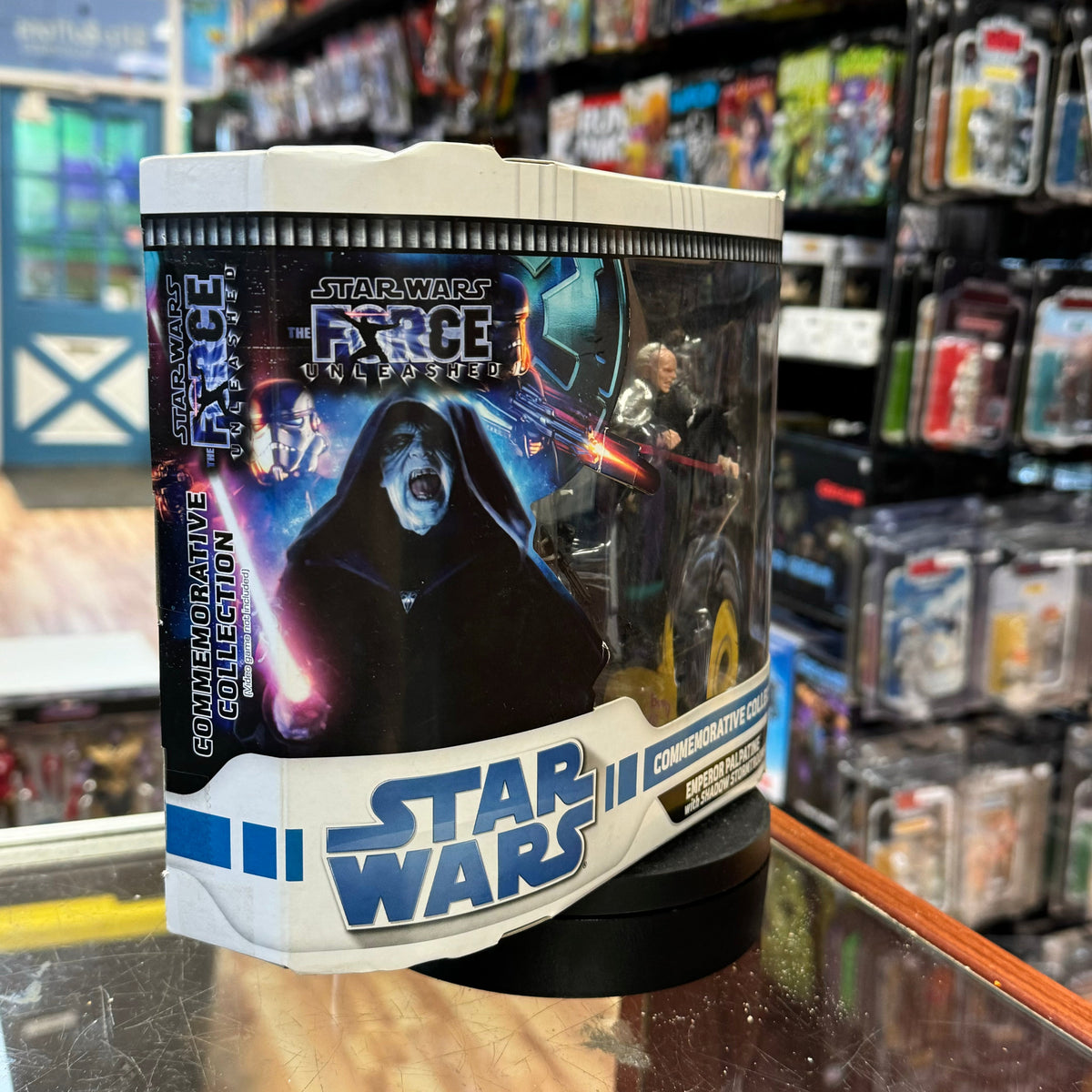 Emperor Palpatine With Shadow Stormtroopers 6838 (Star Wars Force Unleashed, Hasbro) SEALED product image 2, provided for