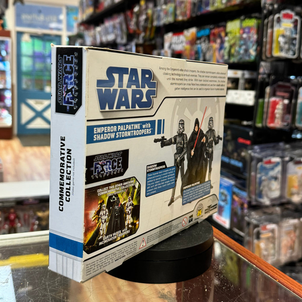 Emperor Palpatine With Shadow Stormtroopers 6838 (Star Wars Force Unleashed, Hasbro) SEALED product image 4, provided for