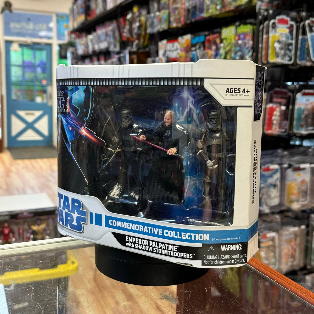 Emperor Palpatine With Shadow Stormtroopers 6838 (Star Wars Force Unleashed, Hasbro) SEALED product image 5, provided for