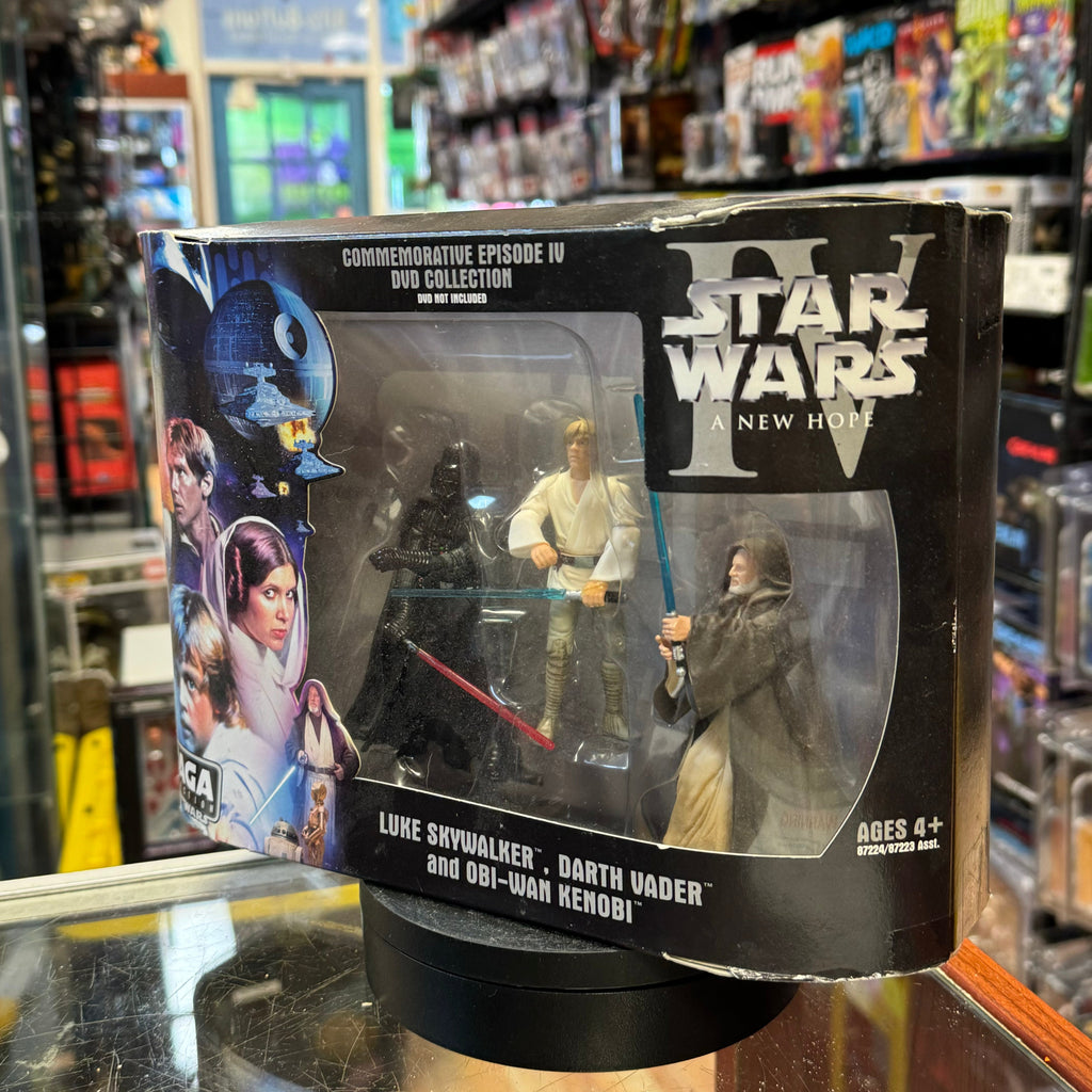 Luke Skywalker, Darth Vader & Obi Wan 6839 (Star Wars Saga Collection, Hasbro) SEALED product image 4, provided for visual