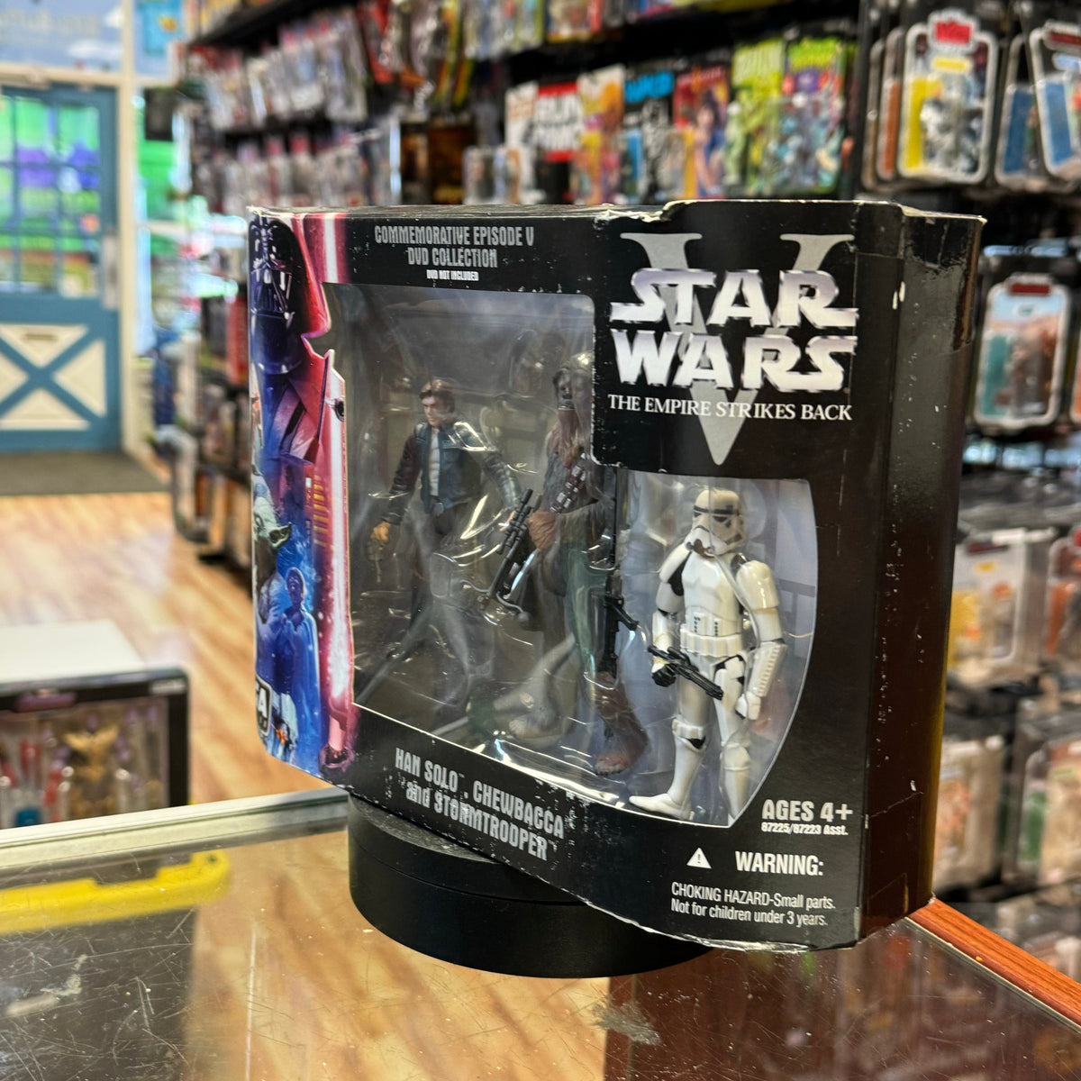 Han Solo, Chewbacca & Stormtrooper 6841 (Star Wars Saga Collection, Hasbro) SEALED product image 5, provided for visual