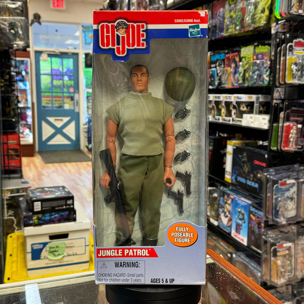 Jungle Patrol 6842 (Vintage GI Joe, Hasbro) SEALED product image 1, provided for visual reference and product detail review