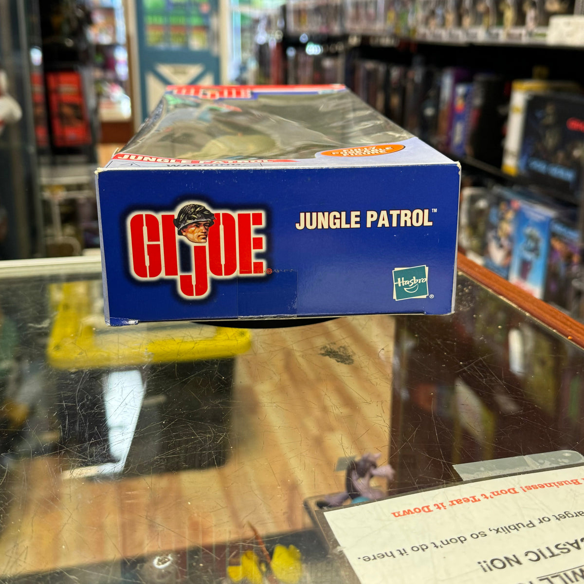 Jungle Patrol 6842 (Vintage GI Joe, Hasbro) SEALED product image 7, provided for visual reference and product detail review