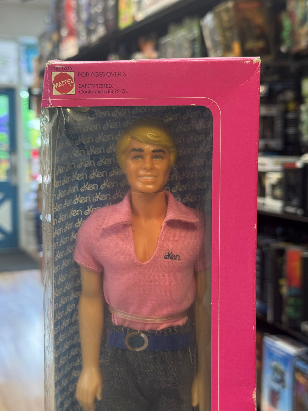 Ken Fashion Jeans #5316 (Vintage Barbie, Mattel) product image 2, provided for visual reference and product detail review