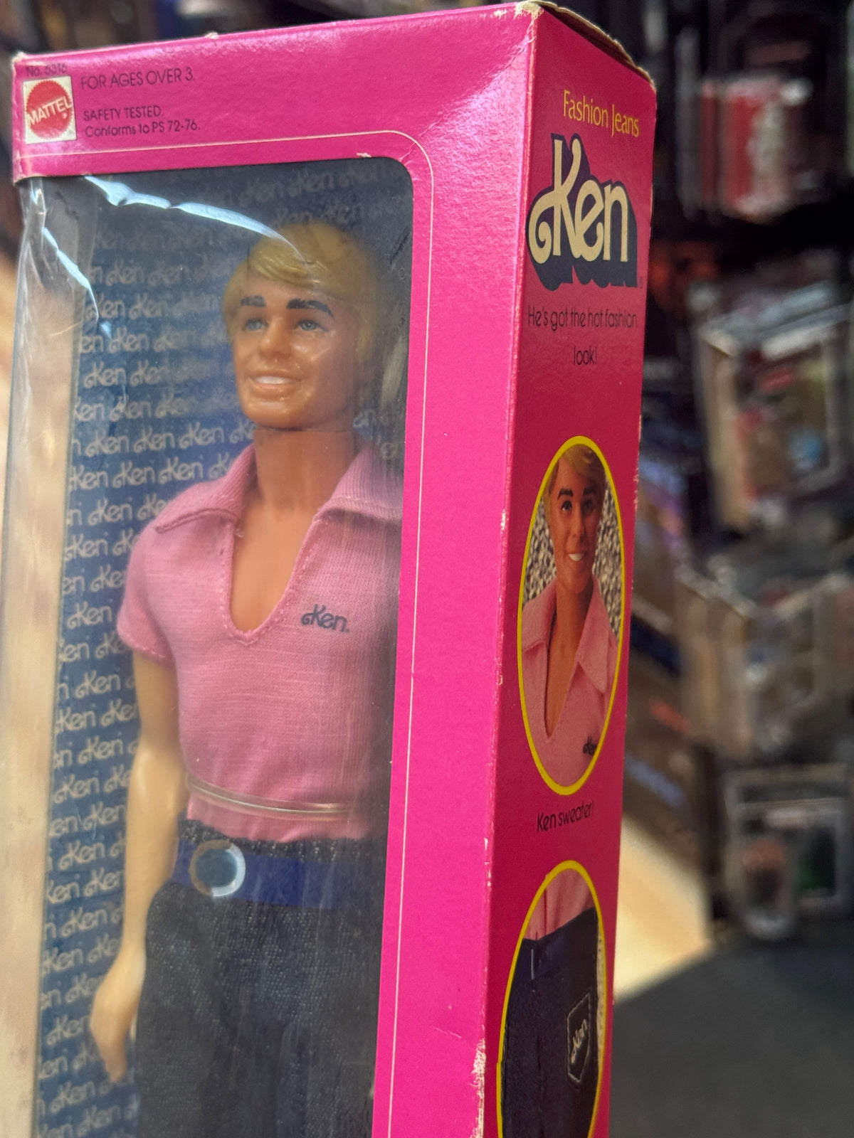 Ken Fashion Jeans #5316 (Vintage Barbie, Mattel) product image 11, provided for visual reference and product detail review