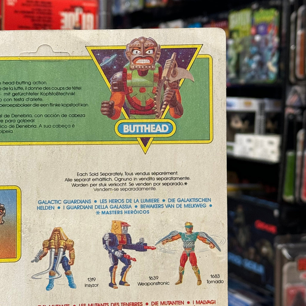Butthead EURO Release (Vintage New Adventures MOTU, Mattel) SEALED product image 8, provided for visual reference and
