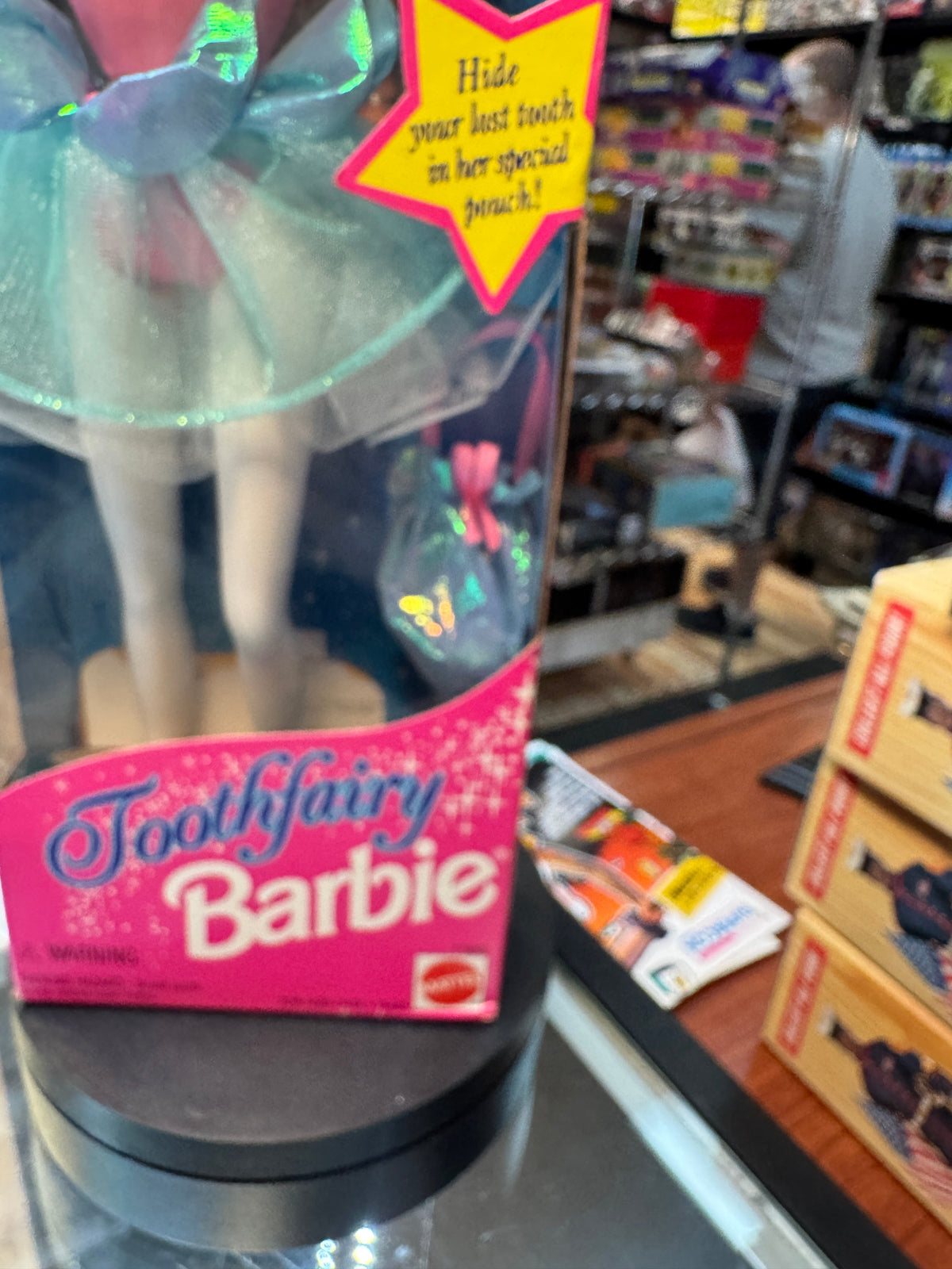 Toothfairy Barbie 11645 (Vintage Barbie, Mattel) SEALED product image 11, provided for visual reference and product detail