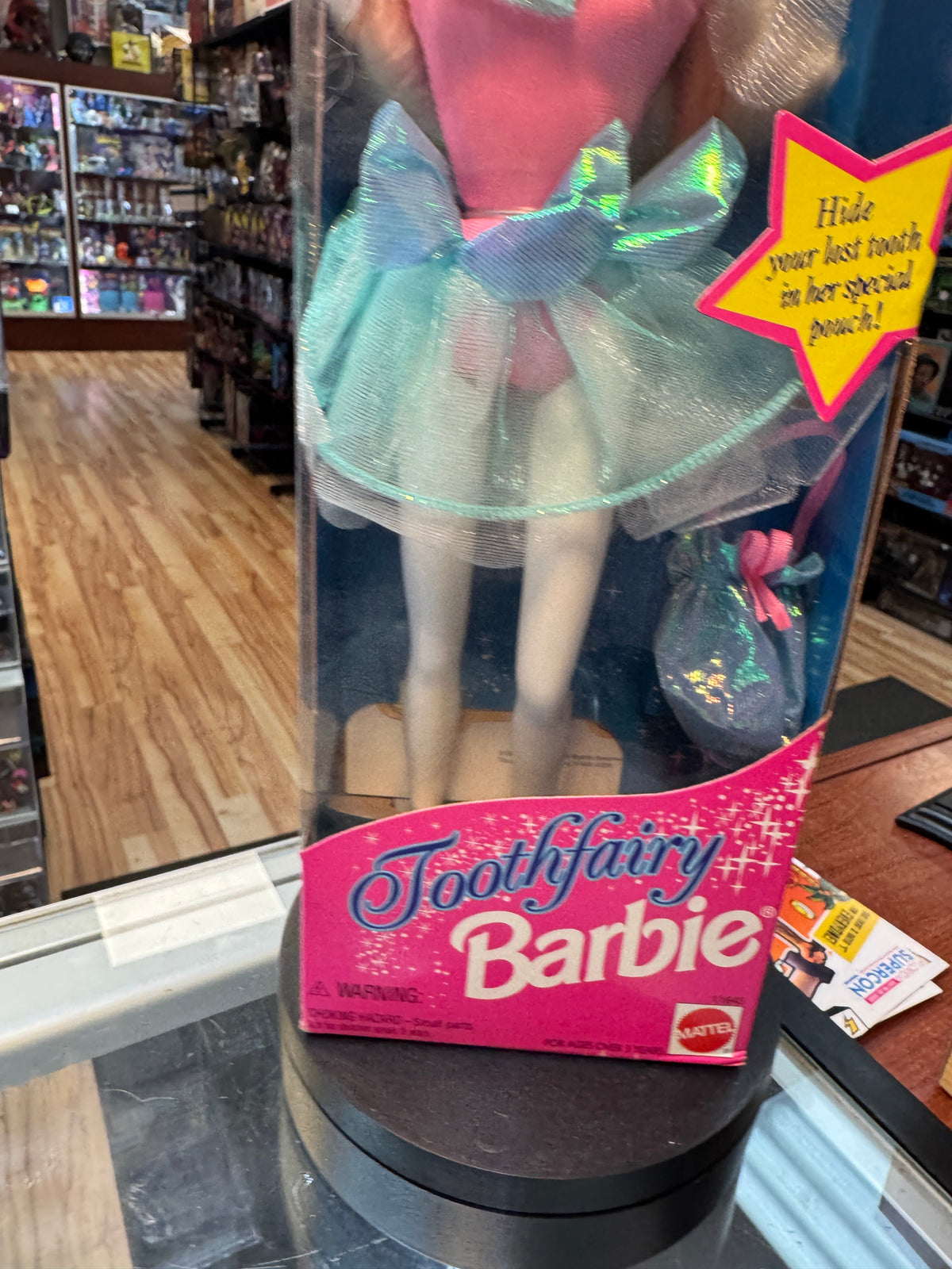 Toothfairy Barbie 11645 (Vintage Barbie, Mattel) SEALED product image 10, provided for visual reference and product detail