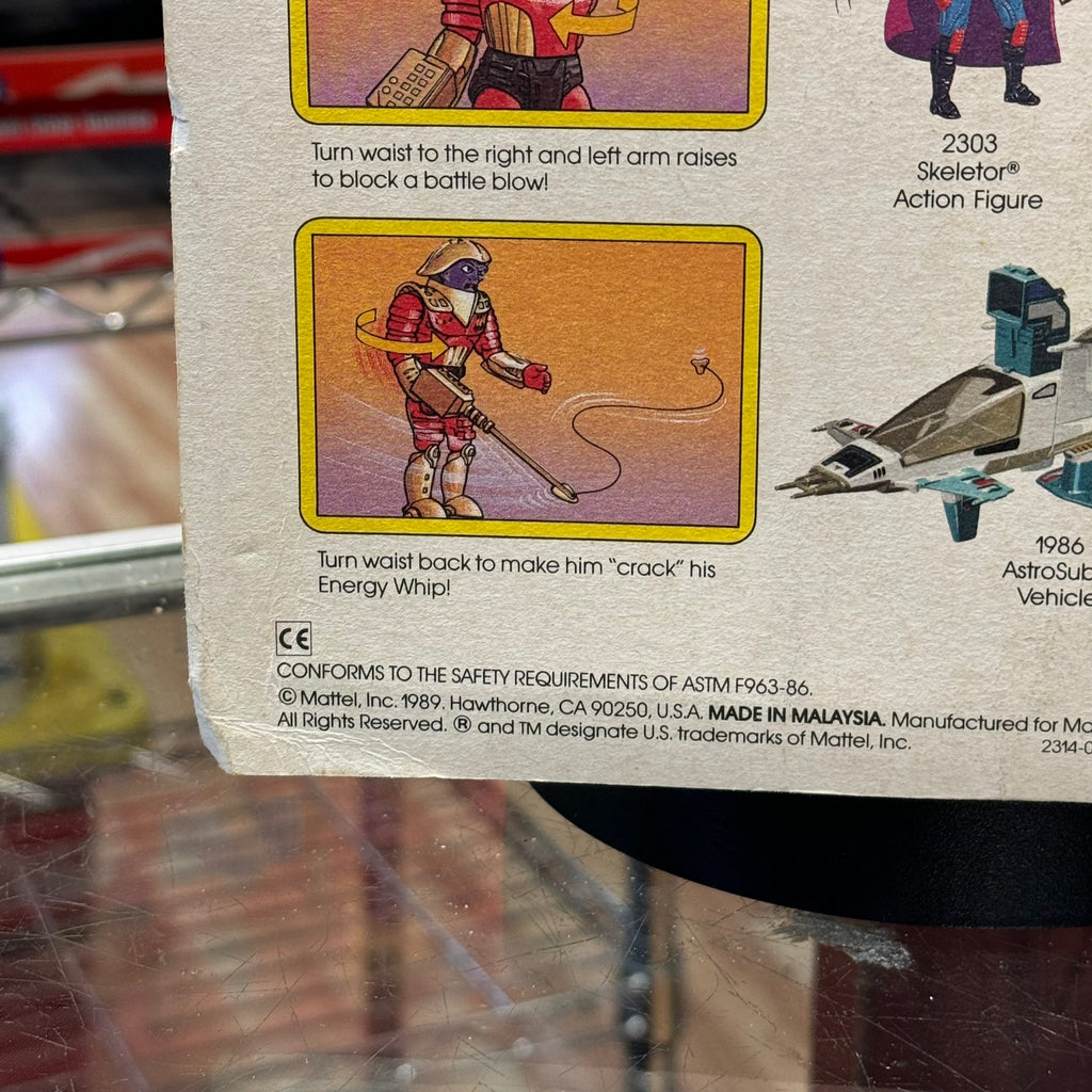 Flogg US Release (Vintage New Adventures MOTU, Mattel) SEALED product image 10, provided for visual reference and product