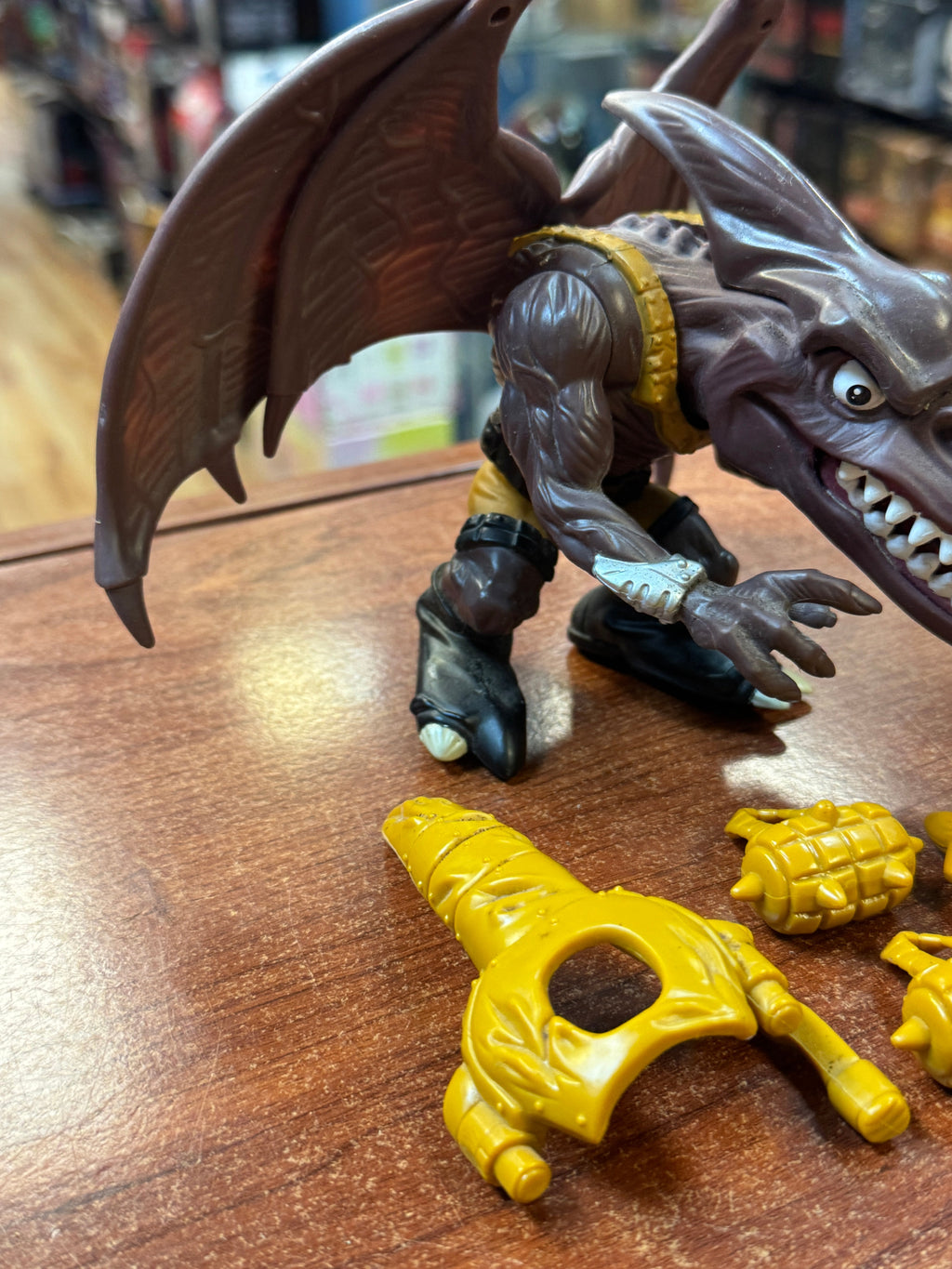 Bullzeye Arial Fighter (Vintage Extreme Dinosaurs, Mattel) **COMPLETE** product image 7, provided for visual reference and