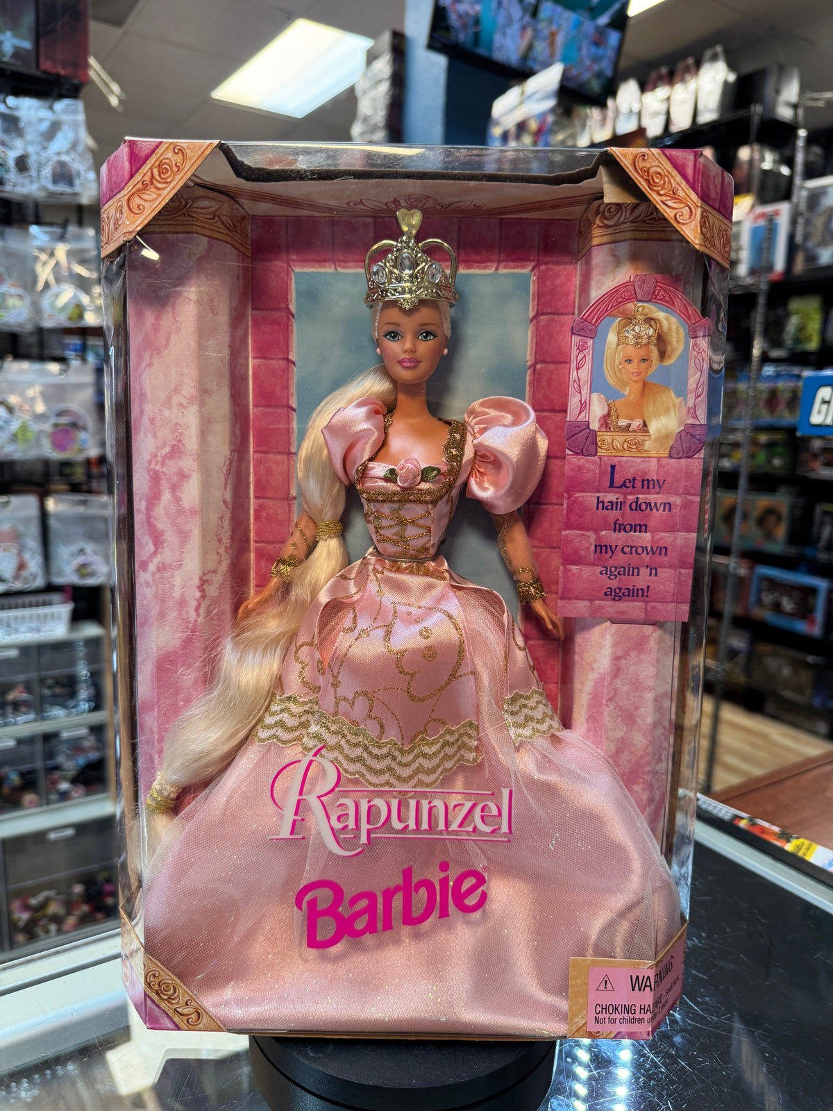 Rapunzel Barbie #17646 (Vintage Barbie, Mattel) Sealed product image 1, provided for visual reference and product detail