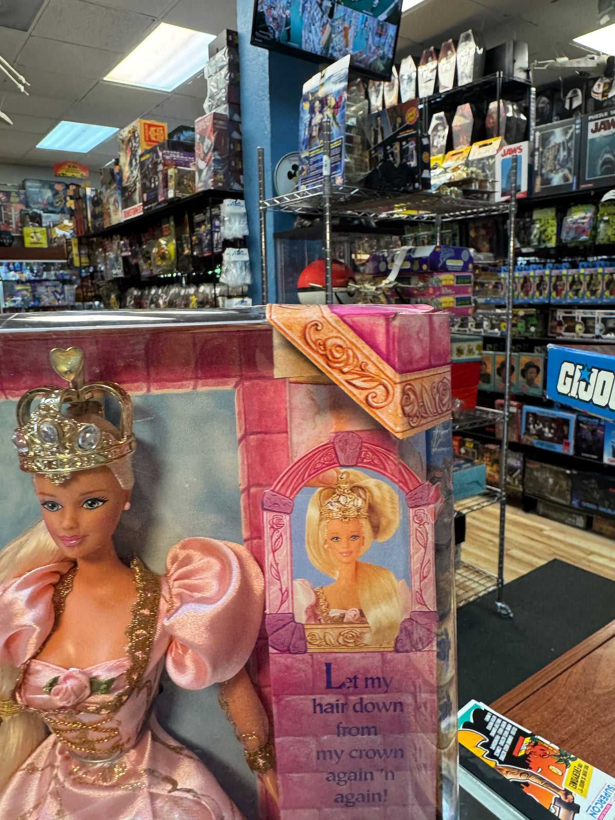 Rapunzel Barbie #17646 (Vintage Barbie, Mattel) Sealed product image 11, provided for visual reference and product detail