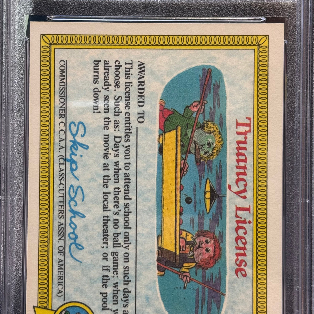 Slobby Robbie #26 EX-MT 1985 (Garbage Pail Kids, TOPPS) **PSA 6** product image 5, provided for visual reference and product