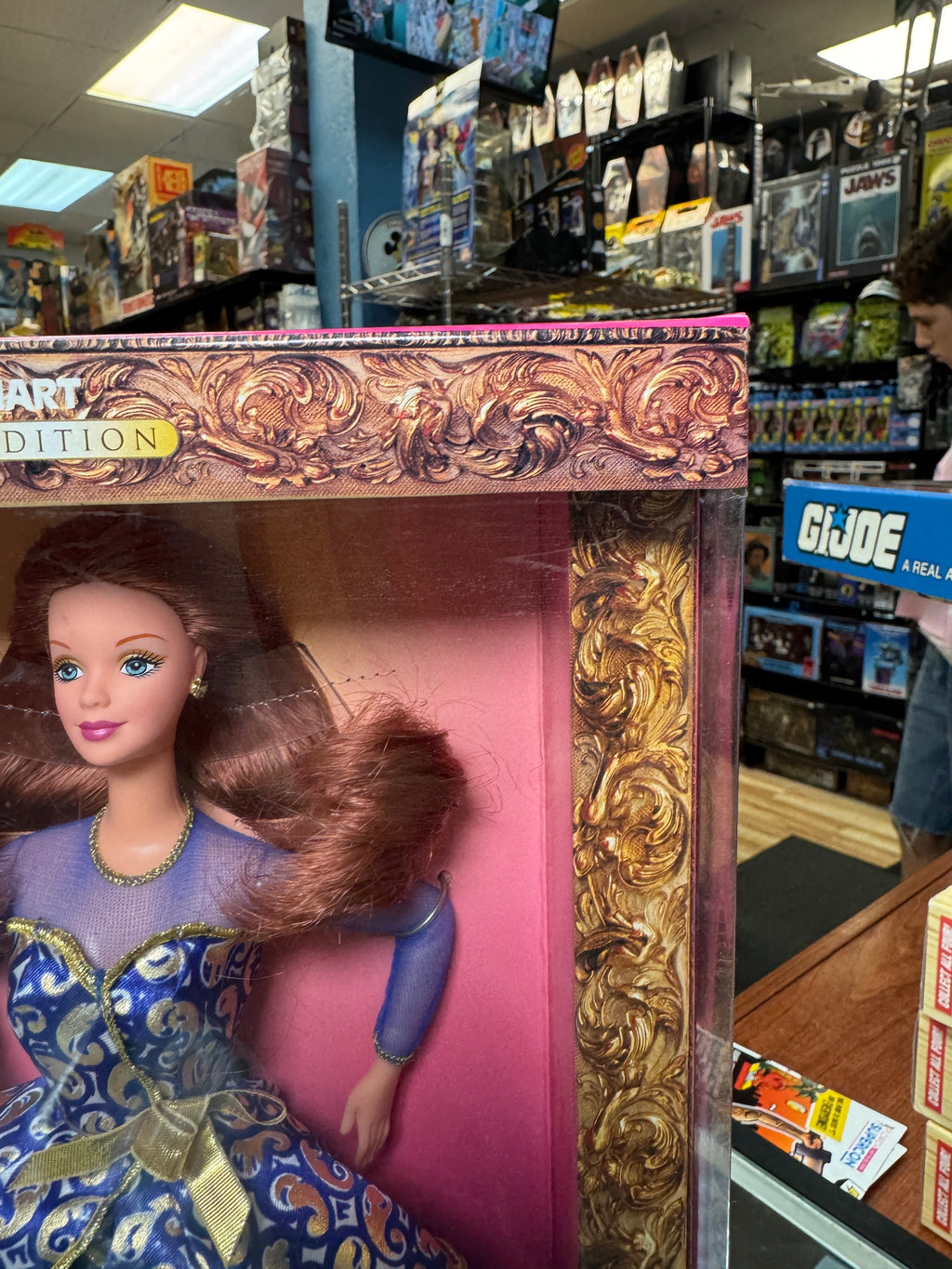 Portait in Blue Babrie 19355 (Vintage Barbie, Mattel) SEALED product image 8, provided for visual reference and product