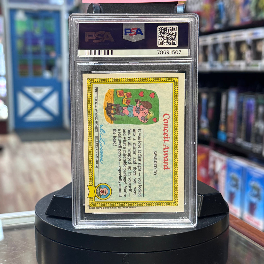 Nervous Rex #24a NM-MT 1985 (Garbage Pail Kids, TOPPS) **PSA 8** product image 4, provided for visual reference and product