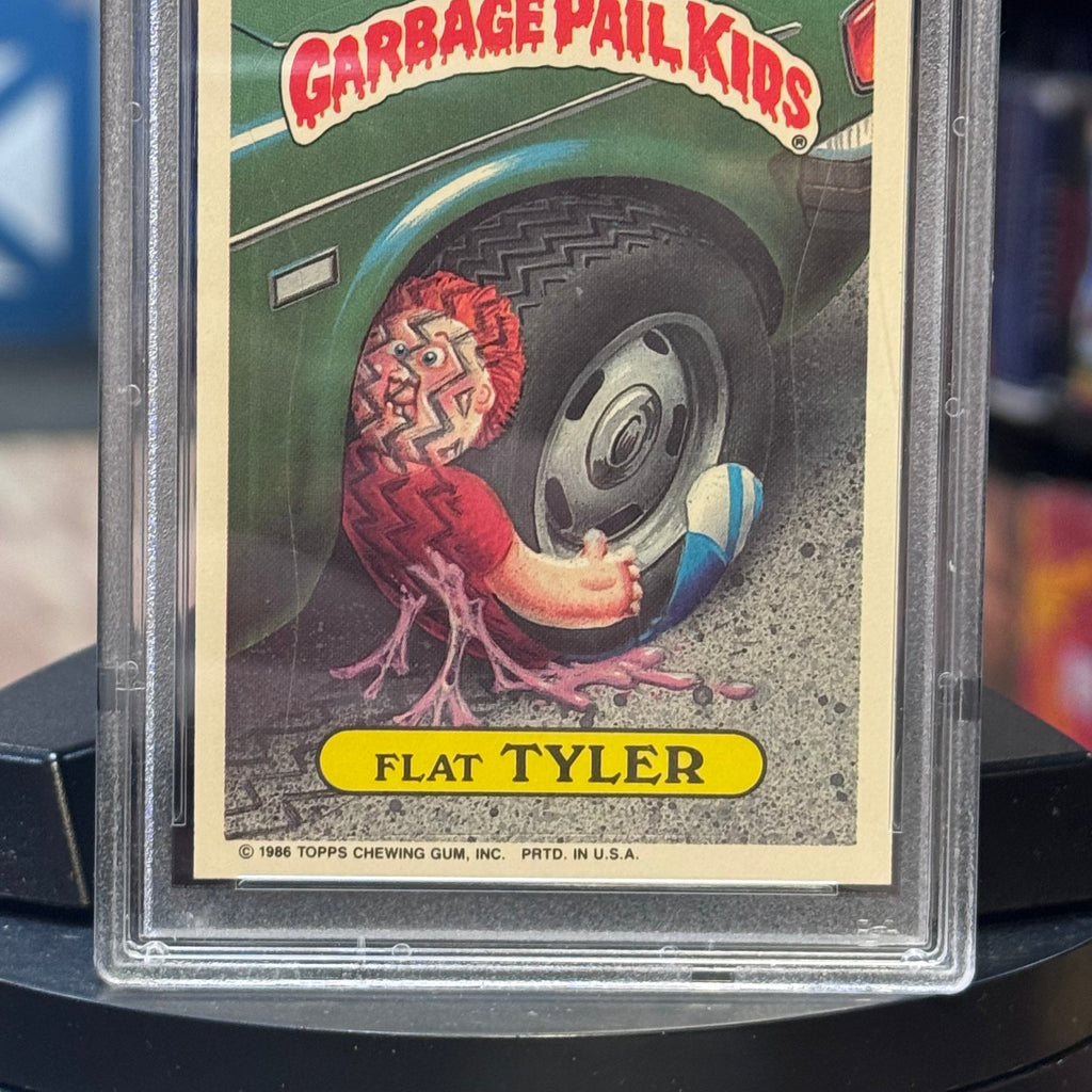 Flat Tyler #127b Mint 1986 (Garbage Pail Kids, TOPPS) **PSA 9** product image 3, provided for visual reference and product