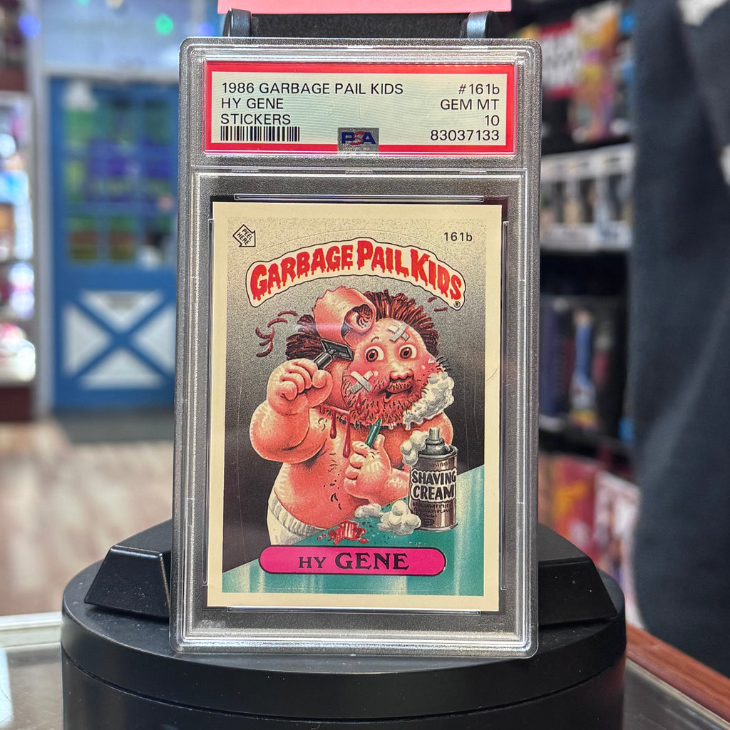 Hy Gene #161b GEM MT 1986 (Garbage Pail Kids, TOPPS) **PSA 10** product image 1, provided for visual reference and product