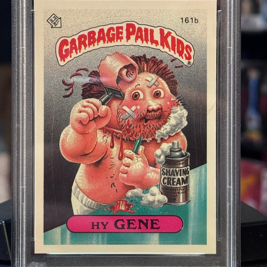 Hy Gene #161b GEM MT 1986 (Garbage Pail Kids, TOPPS) **PSA 10** product image 3, provided for visual reference and product