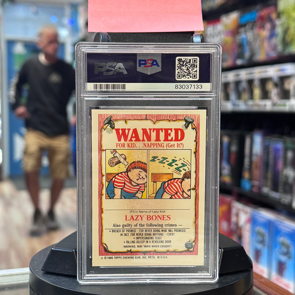 Hy Gene #161b GEM MT 1986 (Garbage Pail Kids, TOPPS) **PSA 10** product image 4, provided for visual reference and product