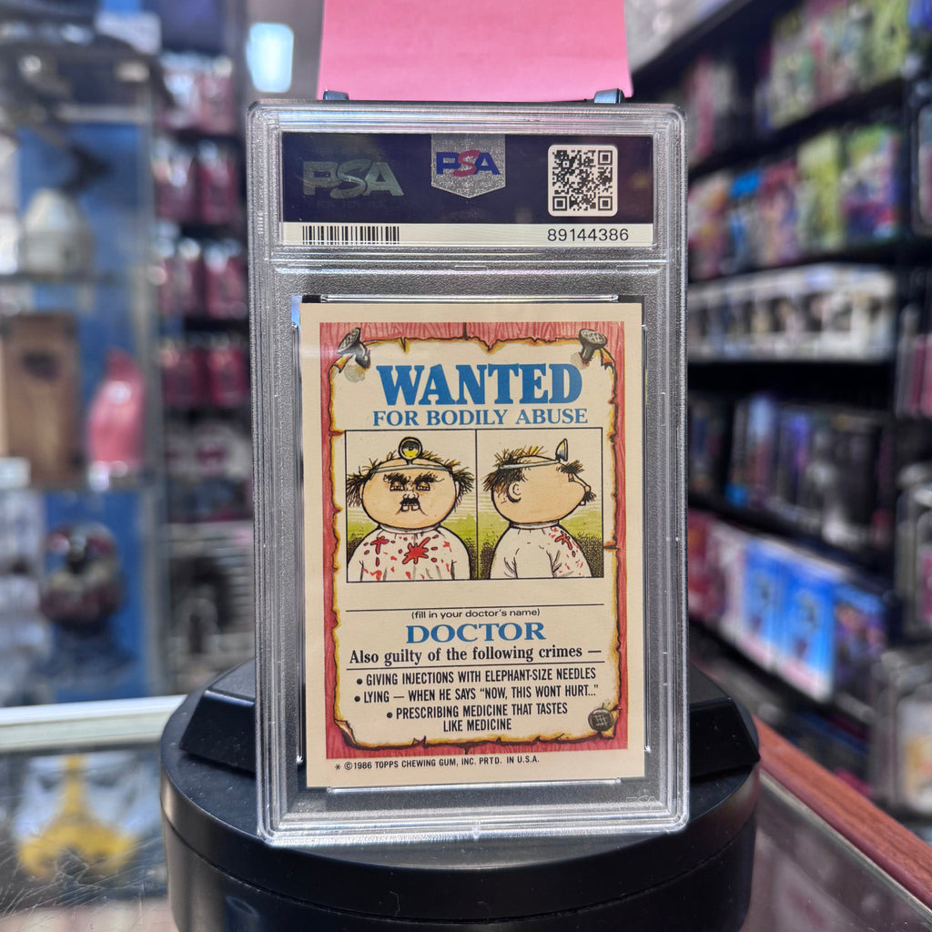 Mugged Marcus #102a GEM MT 1986 (Garbage Pail Kids, TOPPS) **PSA 10** product image 2, provided for visual reference and