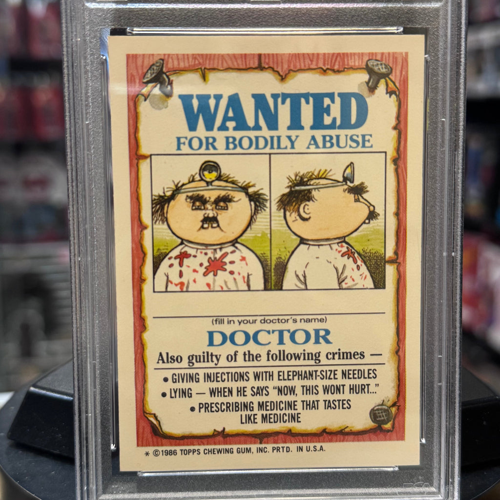 Mugged Marcus #102a GEM MT 1986 (Garbage Pail Kids, TOPPS) **PSA 10** product image 4, provided for visual reference and