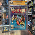 Wolverine #2 Miller & Rubinstein Autograph (Marvel Comics, Wolverine) **CGC Graded 7.5** product image 1, provided for
