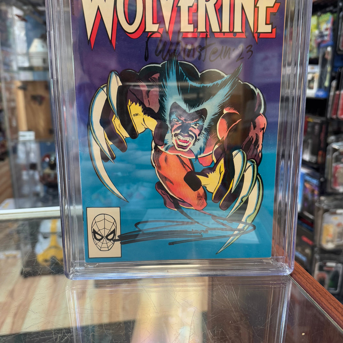 Wolverine #2 Miller & Rubinstein Autograph (Marvel Comics, Wolverine) **CGC Graded 7.5** product image 3, provided for