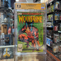 Wolverine #4 Frank Miller & Joe Rubinstein Autograph (Marvel Comics, Wolverine) **CGC Graded 7.5** product image 1, provided
