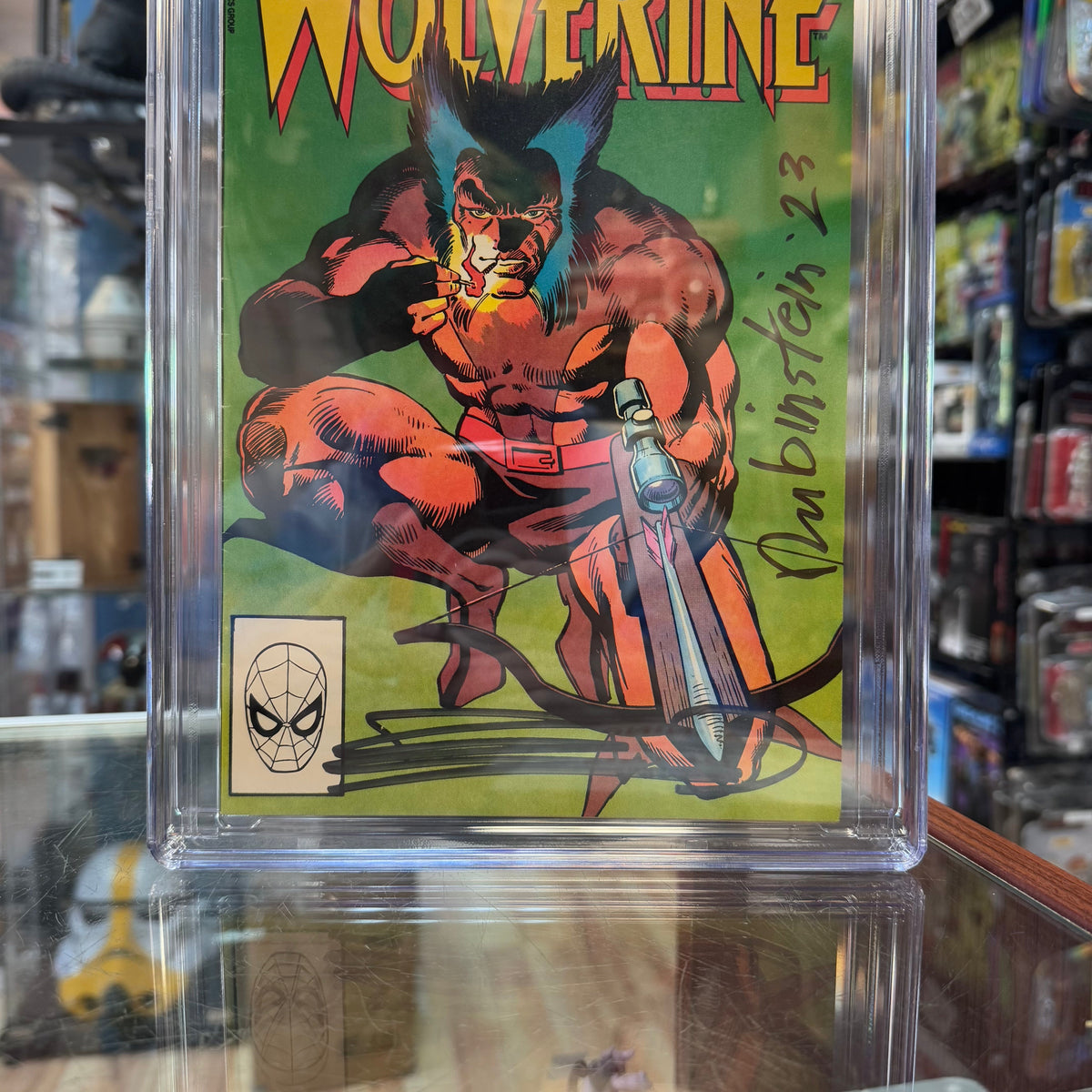 Wolverine #4 Frank Miller & Joe Rubinstein Autograph (Marvel Comics, Wolverine) **CGC Graded 7.5** product image 3, provided