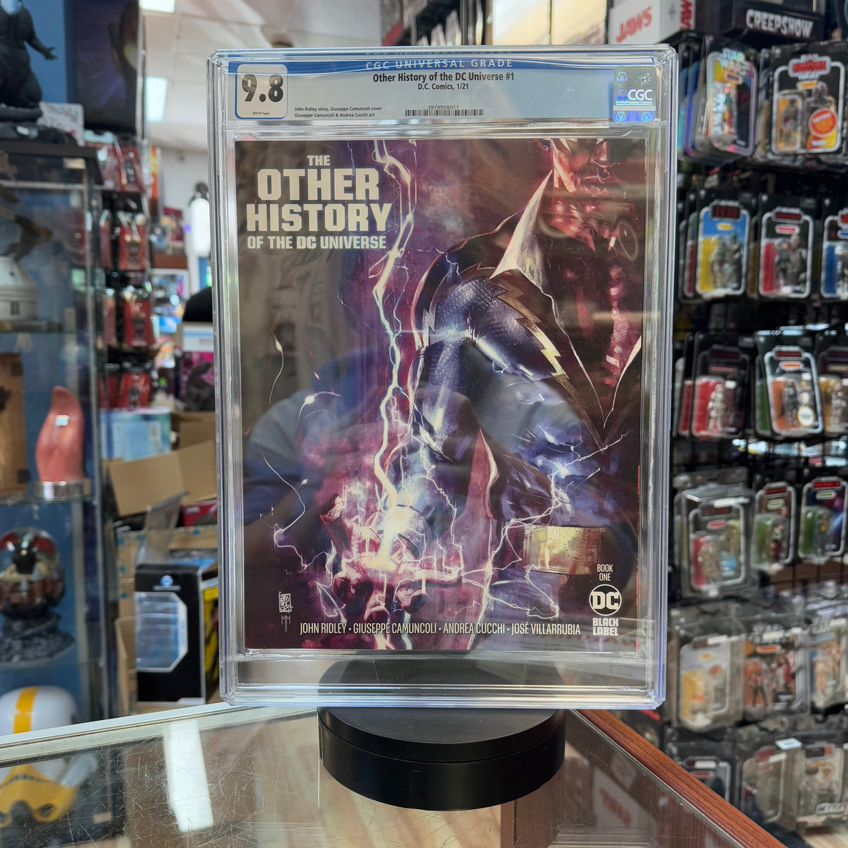 Other History of the DC Universe #1 (DC Comics, Black Lightning) **CGC Graded 9.8** product image 1, provided for visual