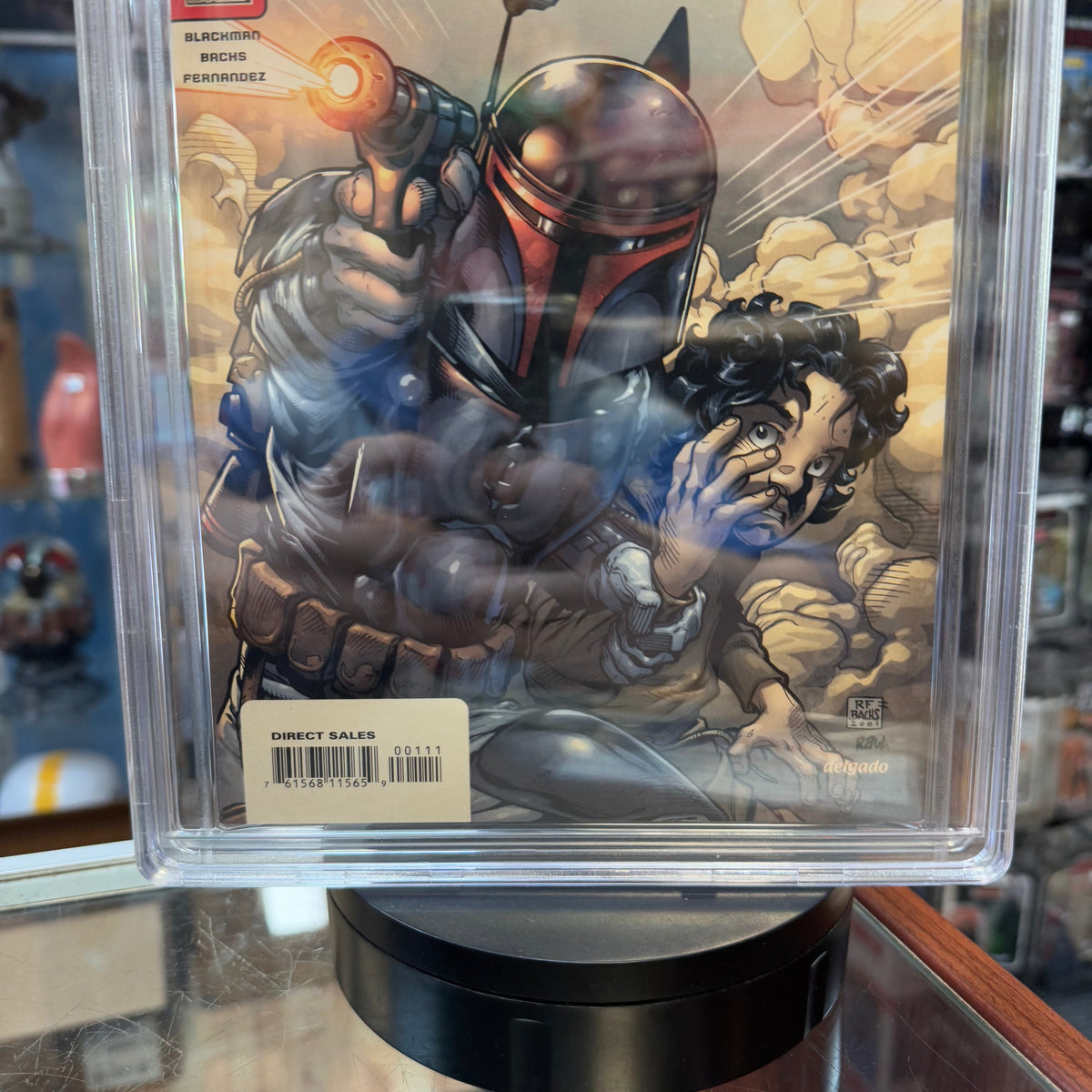 Star Wars Jango Fett Open Seasons #1 White (Lucas Books, Star Wars) **CBCS Graded 9.8** product image 5, provided for visual