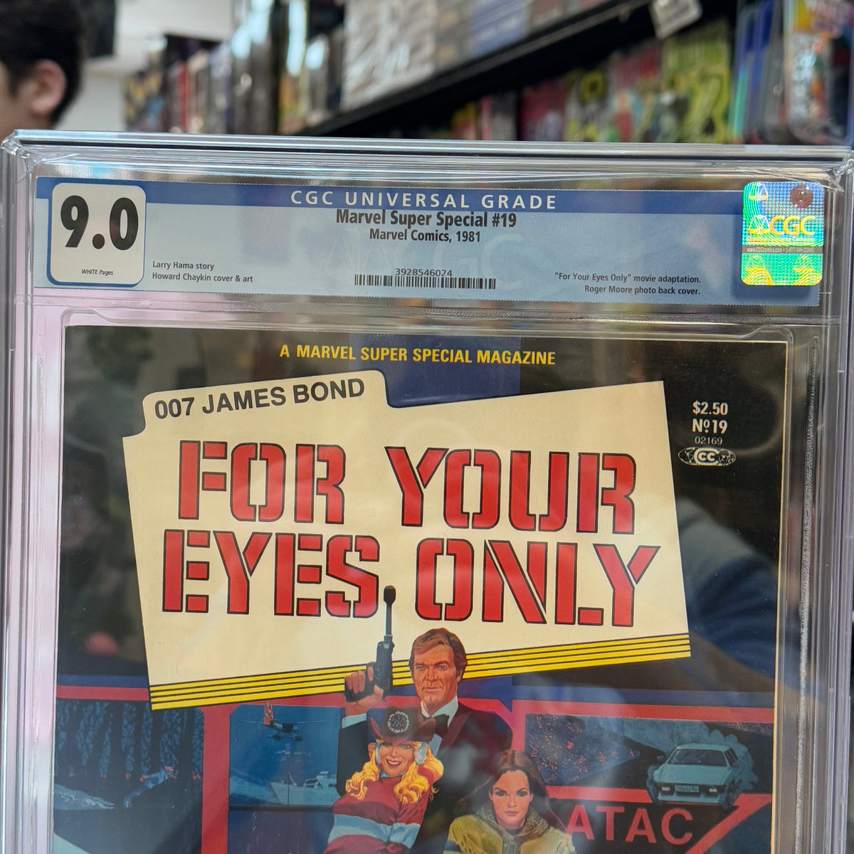 Marvel Super Special #19 (James Bond, Marvel Comics) **CGC Graded 9.0** product image 4, provided for visual reference and