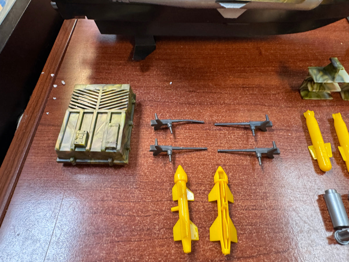 Hydrofoil Moray with Drivers (Vintage GI Joe Venom Valor, Hasbro) **COMPLETE** product image 3, provided for visual