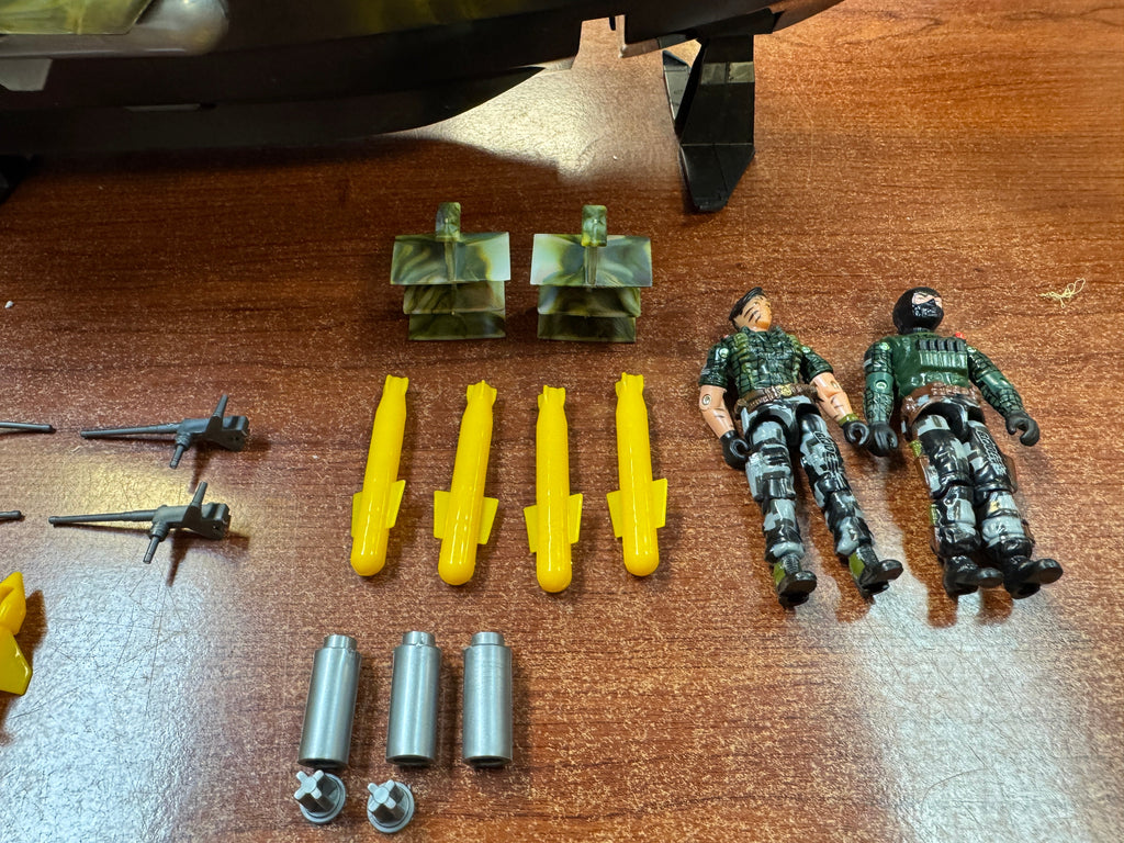 Hydrofoil Moray with Drivers (Vintage GI Joe Venom Valor, Hasbro) **COMPLETE** product image 26, provided for visual