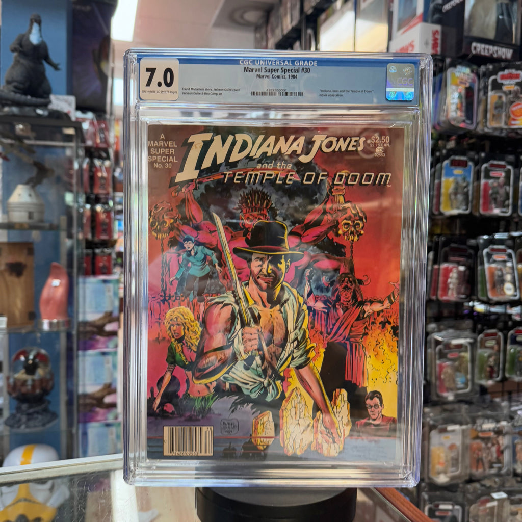 Marvel Super Special #30 Indiana Jones Temple of Doom (Lucasfilm, Marvel Comics) **CGC Graded 7.0** product image 1,