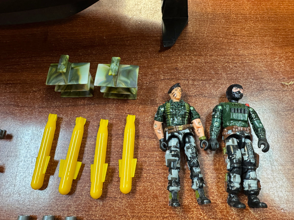 Hydrofoil Moray with Drivers (Vintage GI Joe Venom Valor, Hasbro) **COMPLETE** product image 25, provided for visual