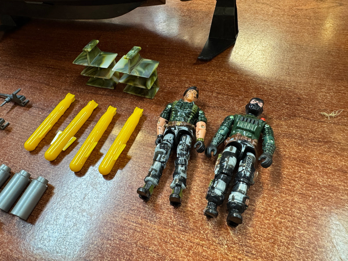 Hydrofoil Moray with Drivers (Vintage GI Joe Venom Valor, Hasbro) **COMPLETE** product image 24, provided for visual